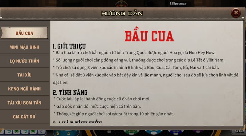 Debet Bầu cua: Cổng game cá cược thú vị và hấp dẫn 4 Luật chơi bầu cua tại sân chơi nhà cái
